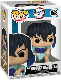 Funko Pop! Animation 1532: Demon Slayer - Inosuke Hashibira wearing Kimono Vinyl Figure
