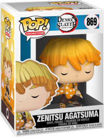 Funko Pop! Animation 869: Demon Slayer - Zenitsu Agatsuma Vinyl Figure
