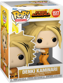 Funko Pop! Animation 1517: My Hero Academia - Denki Kaminari Vinyl Figure (Hero League Baseball)