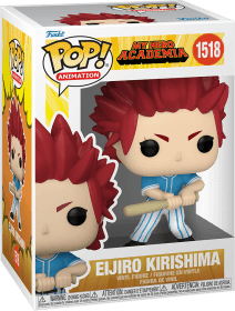 Funko Pop! Animation 1518: My Hero Academia - Eljiro Kirishima Vinyl Figure (Hero League Baseball)