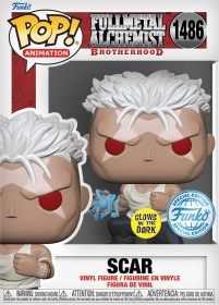Funko Pop! Animation 1486: My Hero Academia - Scar Vinyl Figure (Glow in the Dark)
