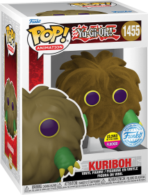 Funko Pop! Animation 1455: Yu-Gi-Oh! - Kuriboh Vinyl Figure (Glow in the Dark)(Flocked)