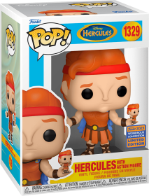 Funko Pop! Disney 1329: Hercules - Hercules with Action Figure Vinyl Figure