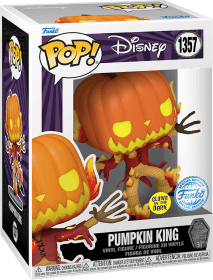 Funko Pop! Disney 1357: The Nightmare Before Christmas - Pumpkin King Vinyl Figure (Glow in the Dark)