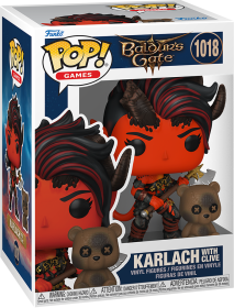 Funko Pop! Games 1018: Baldur's Gate - Karlach with Clive Vinyl Figure