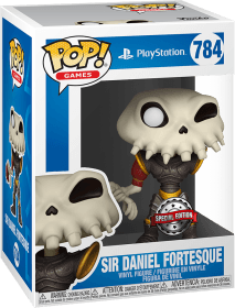 Funko Pop! Games 784: MediEvil - Sir Daniel Fortesque Vinyl Figure (Metallic)