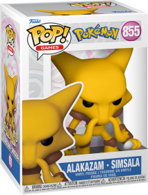 Funko Pop! Games 855: Pokemon - Alakazam Vinyl Figure (EMEA)