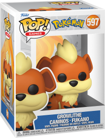 Funko Pop! Games 597: Pokemon - Growlithe Vinyl Figure (EMEA)