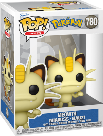 Funko Pop! Games 780: Pokemon - Meowth Vinyl Figure (EMEA)