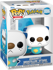 Funko Pop! Games 886: Pokemon - Oshawott Vinyl Figure (EMEA)