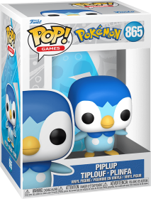 Funko Pop! Games 865: Pokemon - Piplup Vinyl Figure (EMEA)