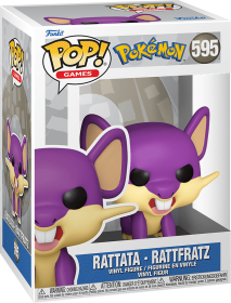 Funko Pop! Games 595: Pokemon - Rattata Vinyl Figure (EMEA)