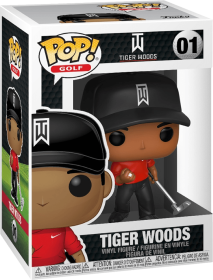Funko Pop! Golf 01: Tiger Woods Vinyl Figure (Red Shirt)