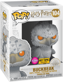 Funko Pop! Harry Potter 104 - Buckbeak with Orange Eyes Vinyl Figure (Limited Flocked Edition)
