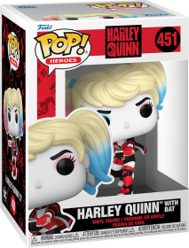 Funko Pop! Heroes 451: Harley Quinn - Harley Quinn with Bat Vinyl Figure