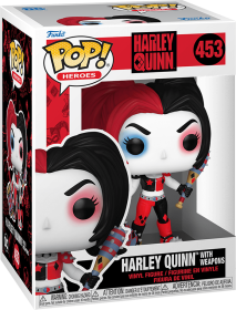 Funko Pop! Heroes 453: Harley Quinn - Harley Quinn with Weapons Vinyl Figure