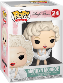 Funko Pop! Icons 24: Marilyn Monroe wearing White Dress Vinyl Figure