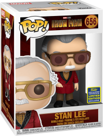 Funko Pop! Marvel 656: Iron Man - Stan Lee Vinyl Bobble-Head