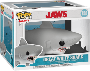 Funko Pop! Movies 758: Jaws - Great White Shark Super Sized 6'' Vinyl Figure