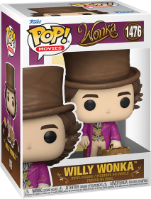 Funko Pop! Movies 1476: Wonka - Willy Wonka with Briefcase Vinyl Figure