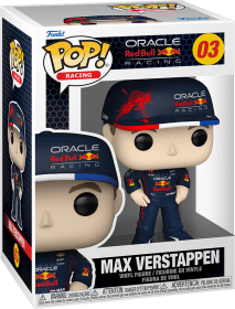 Funko Pop! Racing 03:  Oracle Red Bull Racing - Max Verstappen Vinyl Figure
