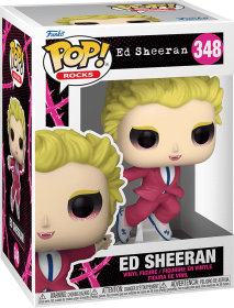 Funko Pop! Rocks 348: Ed Sheeran wearing Pink Suit Vinyl Figure (Bad Habits)