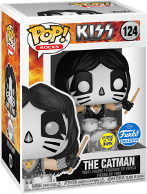 Funko Pop! Rocks 124: KISS - The Catman Vinyl Figure (Glow in the Dark)