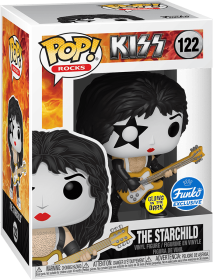 Funko Pop! Rocks 122: KISS - The Starchild Vinyl Figure (Glow in the Dark)