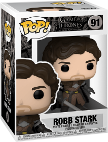 Funko Pop! Game of Thrones 91: The Iron Anniversary - Robb Stark with Sword Vinyl Figure