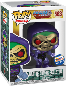 Funko Pop! TV 563: Masters of the Universe - Battle Armor Skeletor Vinyl Figure (Metallic)