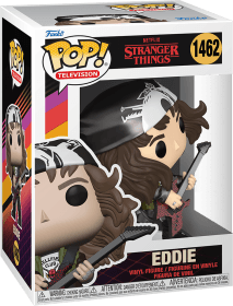 Funko Pop! TV 1462: Stranger Things - Eddie with Guitar Vinyl Figure (Season 4)