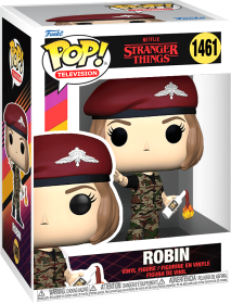 Funko Pop! TV 1461: Stranger Things - Robin with Molotov Cocktail Vinyl Figure (Season 4)