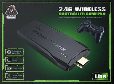 Game Stick Lite + 2x 2.4G Wireless Controllers