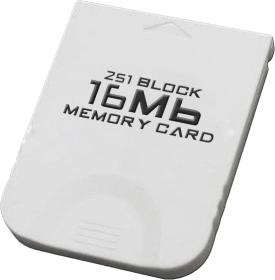 251 Block GameCube Memory Card - Generic (16Mbit)(NGC) | Nintendo GameCube