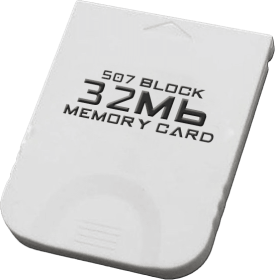 507 Block GameCube Memory Card - Generic (32Mbit)(NGC) | Nintendo GameCube