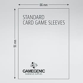 Gamegenic Prime - Standard Card Game Sleeves - 50 Pack