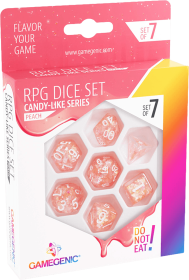 Gamegenic RPG Dice Set - Candy-Like Series - Peach
