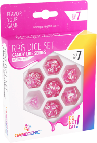 Gamegenic RPG Dice Set - Candy-Like Series - Raspberry