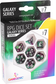 Gamegenic RPG Dice Set - Galaxy Series - Aurora