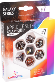 Gamegenic RPG Dice Set - Galaxy Series - Mars