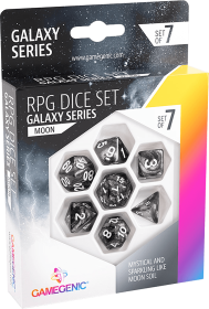 Gamegenic RPG Dice Set - Galaxy Series - Moon