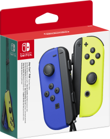 Nintendo Switch Joy-Con Controller Pair - Blue / Neon Yellow (NS / Switch) | Nintendo Switch