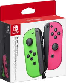 Nintendo Switch Joy-Con Controller Pair - Neon Green / Neon Pink (NS / Switch) | Nintendo Switch