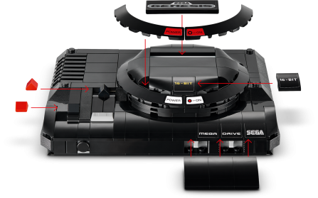 LEGO Sega Mega Drive Console