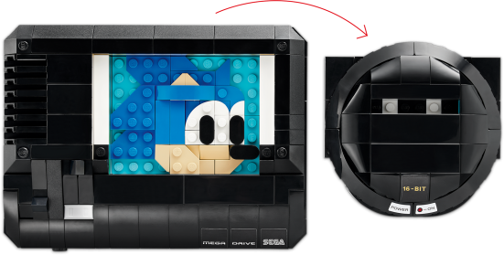 LEGO Sega Mega Drive Console