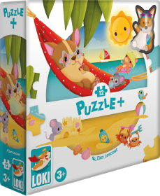 LOKI at the Beach - 12 Piece Puzzle+