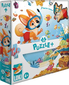 LOKI Goes Snorkeling - 35 Piece Puzzle+