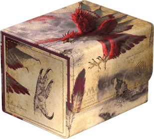 Magic the Gathering: Sidewinder 100+ XenoSkin Deck Case - Bloomburrow - Dragonhawk, Fate's Tempest