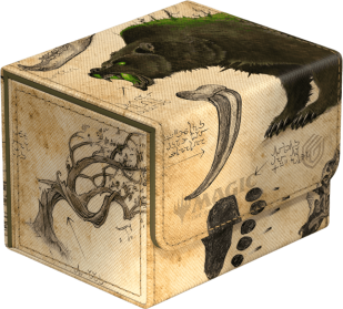 Magic the Gathering: Sidewinder 100+ XenoSkin Deck Case - Bloomburrow - Lumra, Bellow of the Woods