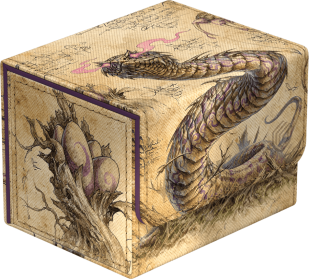 Magic the Gathering: Sidewinder 100+ XenoSkin Deck Case - Bloomburrow - Rottenmouth Viper